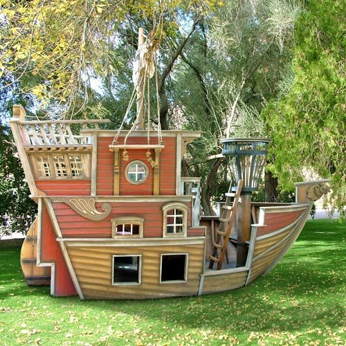 Red Beard's Revenge Pirate Ship Playhouse
