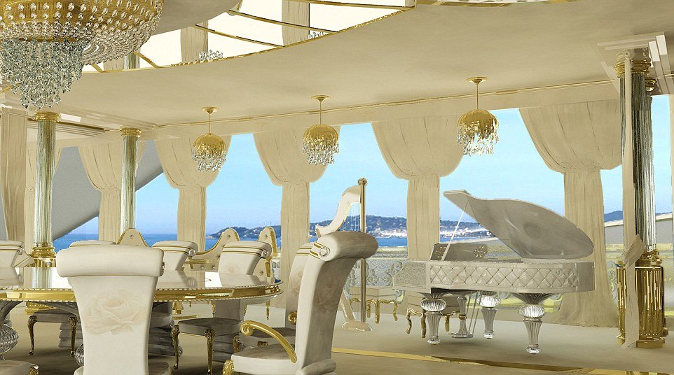 Bár Ms Bersani azt mondta MailOnline ő még nem döntött a végleges ár a jacht, azt mondta, "ez nem lesz olcsó, biztos vagyok benne."