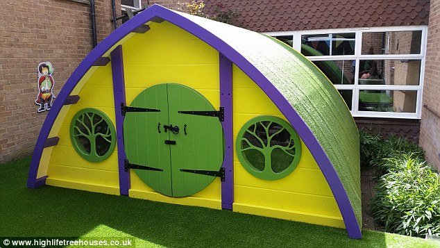 Cheap and cheerful: These secret dens, known as Hobbit Holes, start at £8,200