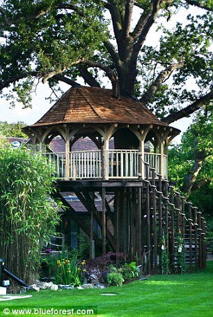 Lavish: Other Blue Forest designs include built-in slides and delicate balconies