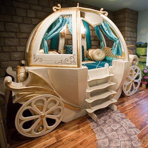 Gilded Fantasy Bedroom Coach