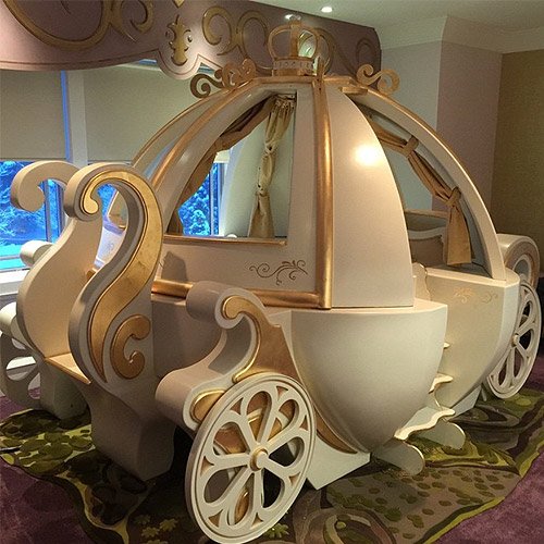 Gilded Fantasy Bedroom Coach